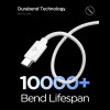 SPIGEN EE451EU-GAN Essential еднопортов мрежов зарядeн 45W + USB-C кабел 100W (100 см) бял - SPIGEN EE451EU-GAN Essential еднопортов мрежов зарядeн 45W + USB-C кабел 100W (100 см) бял - 8800283303070-ACH09473