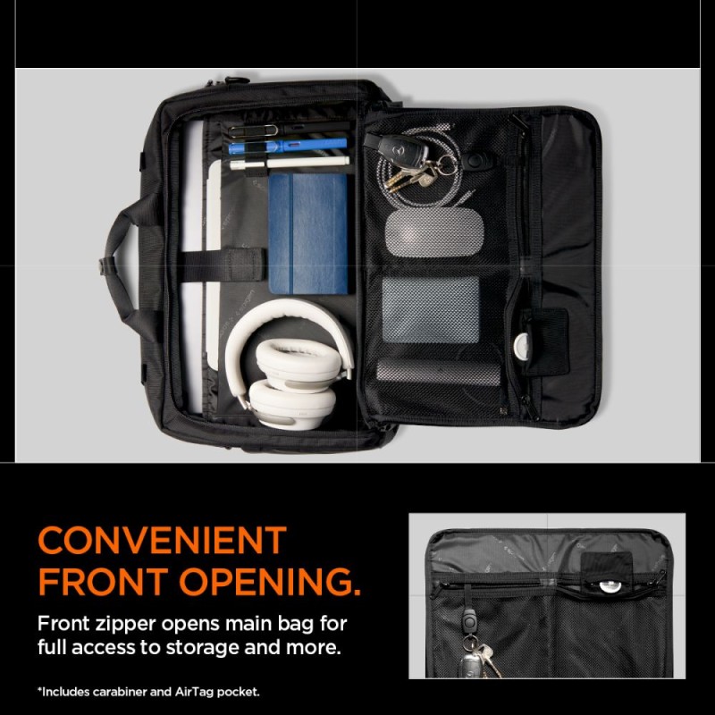 Spigen KD300 Klasden чанта за лаптоп Black - Spigen KD300 Klasden чанта за лаптоп Black - 8800283303759-AFA09540