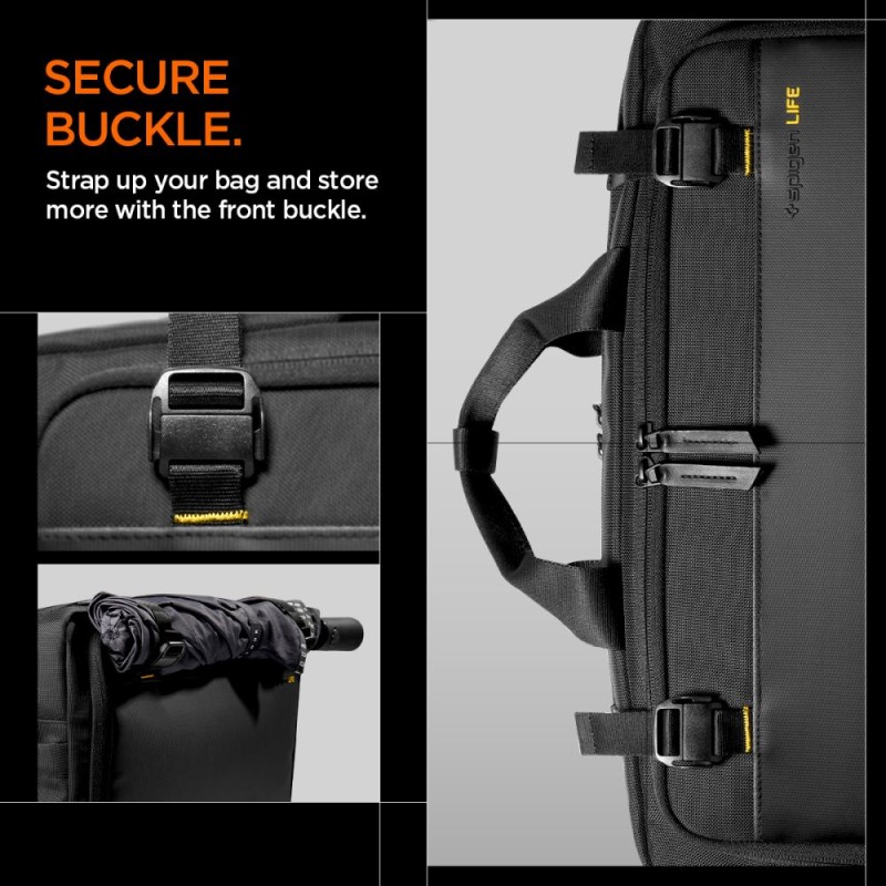 Spigen KD300 Klasden чанта за лаптоп Black - Spigen KD300 Klasden чанта за лаптоп Black - 8800283303759-AFA09540