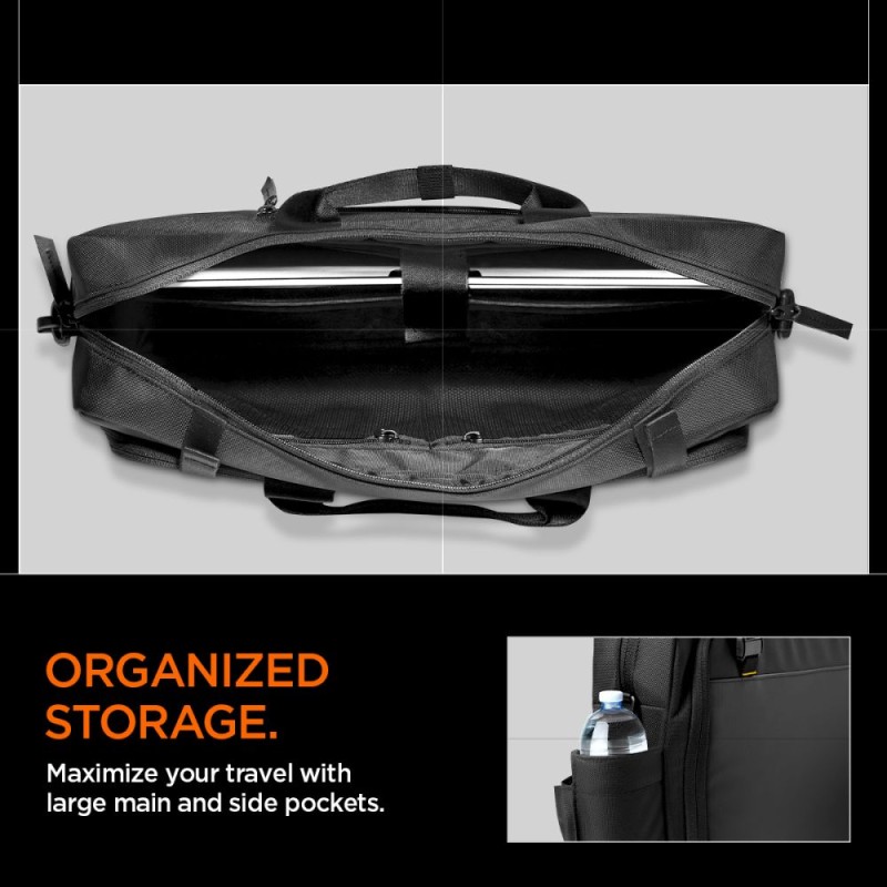 Spigen KD300 Klasden чанта за лаптоп Black - Spigen KD300 Klasden чанта за лаптоп Black - 8800283303759-AFA09540
