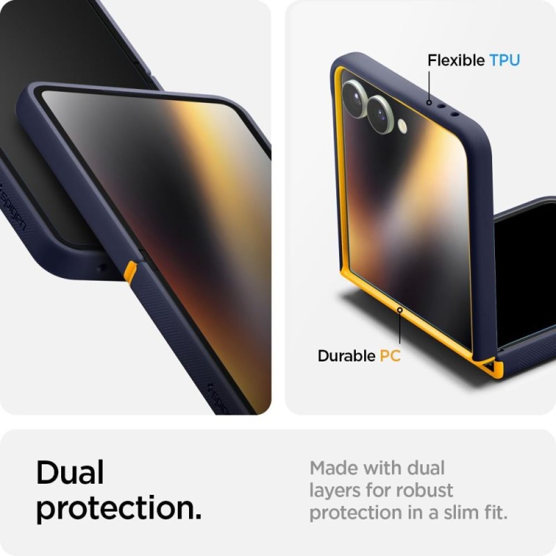 SPIGEN NANO POP MagSafe кейс за Galaxy Z Flip 7 Blueberry Navy - 8800283303988-ACS09563