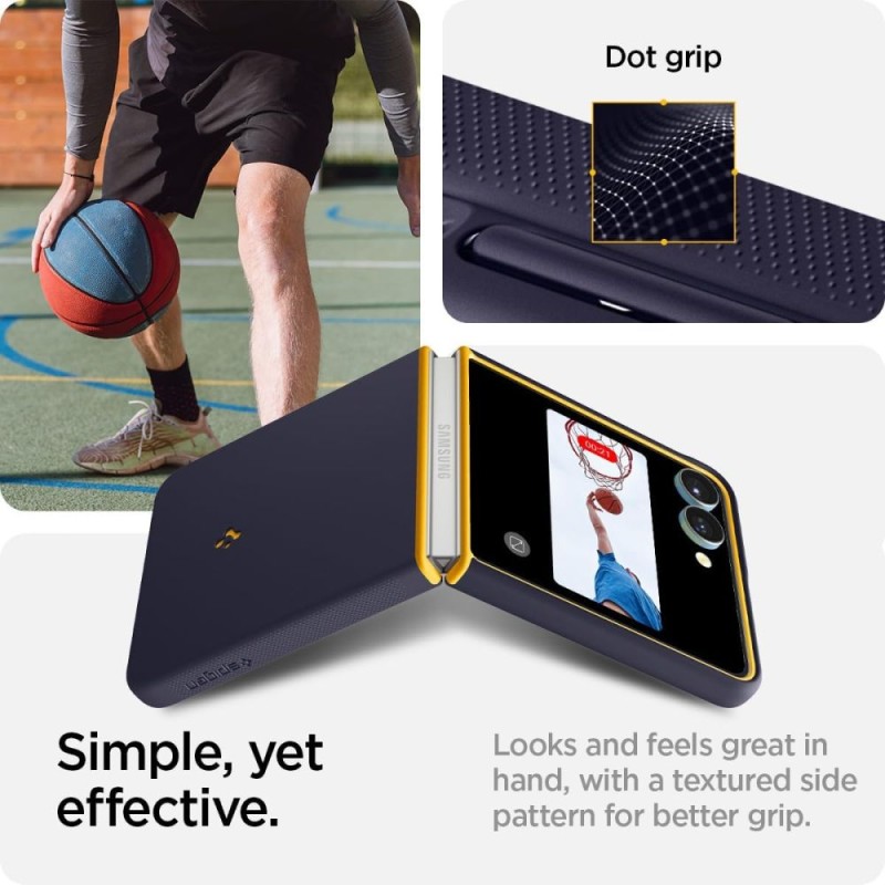SPIGEN NANO POP MagSafe кейс за Galaxy Z Flip 7 Blueberry Navy - 8800283303988-ACS09563