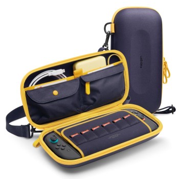 SPIGEN NANO POP PRO POUCH за Nintendo Switch 2 Blueberry Navy (SKU: 8800283304008-AGP09565)