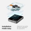Spigen Glas.TR „EZ Fit” HD закалено стъкло за Galaxy Z Flip 7 Clear - Spigen Glas.TR „EZ Fit” HD закалено стъкло за Galaxy Z Flip 7 Clear - 8800283304206-AGL09586