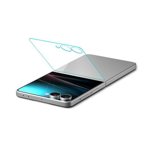 Spigen Glas.TR „EZ Fit” HD закалено стъкло за Galaxy Z Flip 7 Clear - Spigen Glas.TR „EZ Fit” HD закалено стъкло за Galaxy Z Flip 7 Clear - 8800283304206-AGL09586