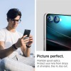 Spigen Optik Pro HD Glas.tR „EZ Fit” протектор за камера 2x за Samsung Galaxy Z Flip 7/8 (черен)