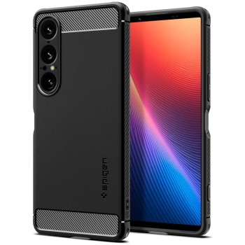 Spigen Rugged Armor за Sony Xperia 1 VII Matte Black