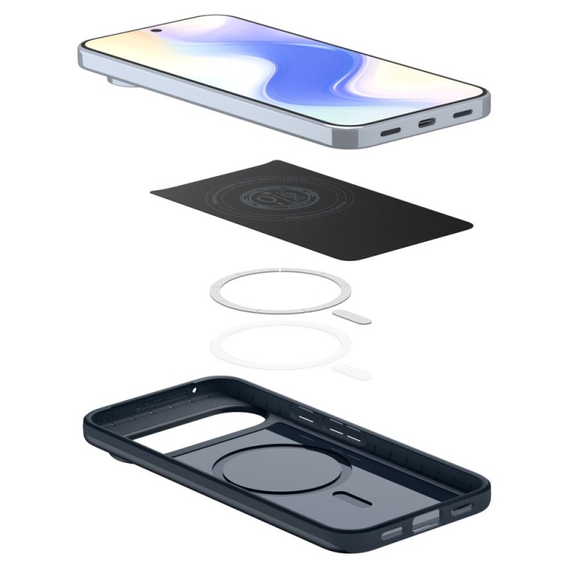 Spigen Thin Fit MagSafe калъф за Google Pixel 10 Pro XL Metal Slate - 8800283307849-ACS09723