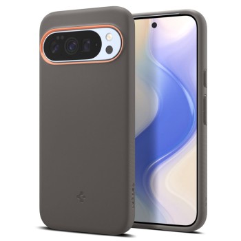 Spigen Nano Pop MagSafe силиконов/TPU кейс за Google Pixel 10 Pro XL (Papaya Grey)