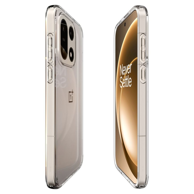 Spigen Ultra Hybrid OnePlus 15 Crystal Clear (прозрачен) – хибриден кейс - Spigen Ultra Hybrid OnePlus 15 Crystal Clear (прозрачен) – хибриден кейс - 8800283309201-ACS09785
