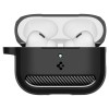 Spigen Rugged Armor калъф за Apple AirPods Pro 3 матово черен - Spigen Rugged Armor калъф за Apple AirPods Pro 3 матово черен - 8800283309607-ACS09822