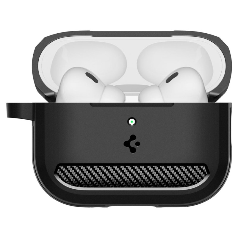 Spigen Rugged Armor калъф за Apple AirPods Pro 3 матово черен - Spigen Rugged Armor калъф за Apple AirPods Pro 3 матово черен - 8800283309607-ACS09822