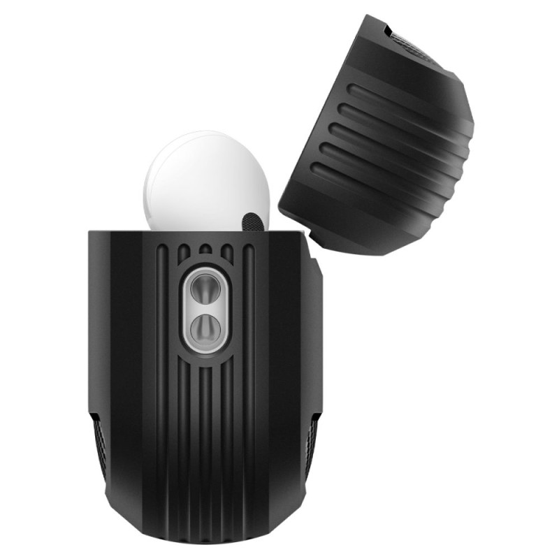 Spigen Rugged Armor калъф за Apple AirPods Pro 3 матово черен - Spigen Rugged Armor калъф за Apple AirPods Pro 3 матово черен - 8800283309607-ACS09822