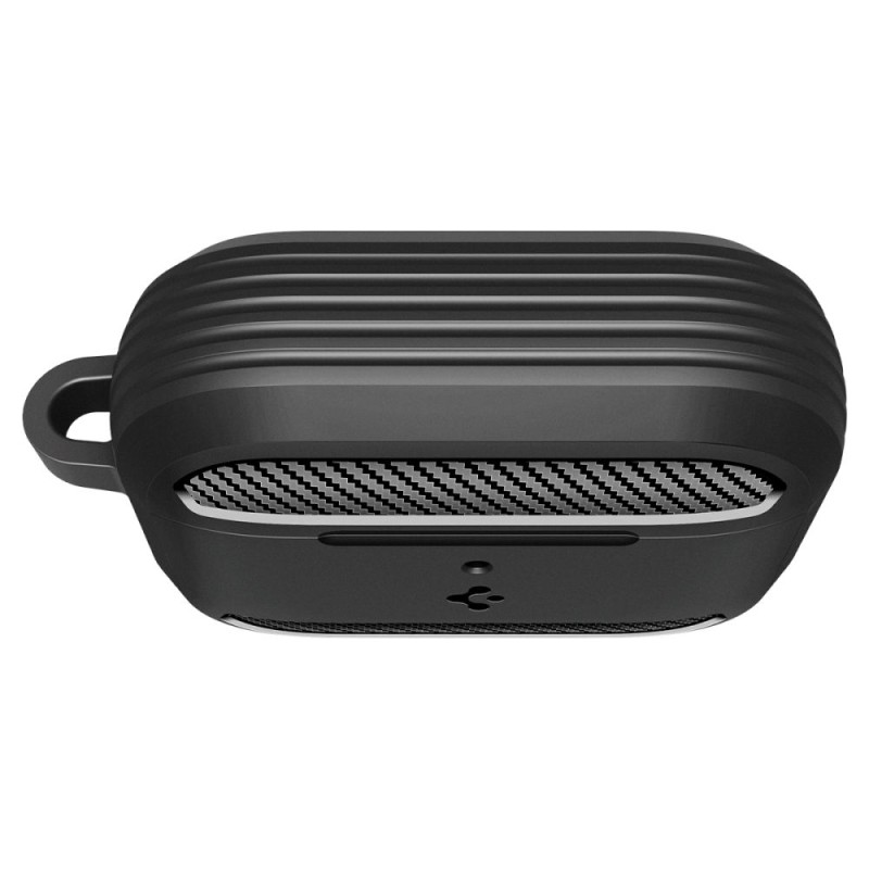Spigen Rugged Armor калъф за Apple AirPods Pro 3 матово черен - Spigen Rugged Armor калъф за Apple AirPods Pro 3 матово черен - 8800283309607-ACS09822