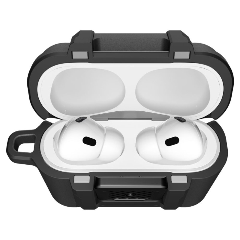 Spigen Lock Fit кейс за Apple AirPods Pro 3, матово черно - Spigen Lock Fit кейс за Apple AirPods Pro 3, матово черно - 8800283309638-ACS09825