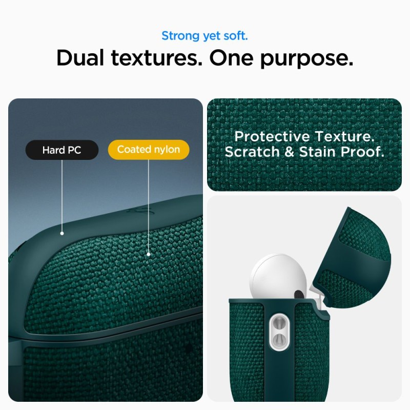Spigen Urban Fit калъф за Apple AirPods Pro 3 Midnight Green - Spigen Urban Fit калъф за Apple AirPods Pro 3 Midnight Green - 8800283309690-ACS09831
