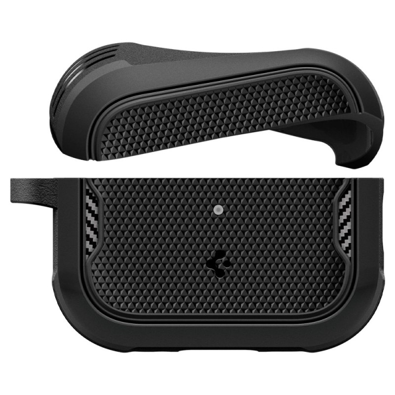 Spigen Core Armor кейс за Apple AirPods Pro 3 матово черен - Spigen Core Armor кейс за Apple AirPods Pro 3 матово черен - 8800283309713-ACS09833