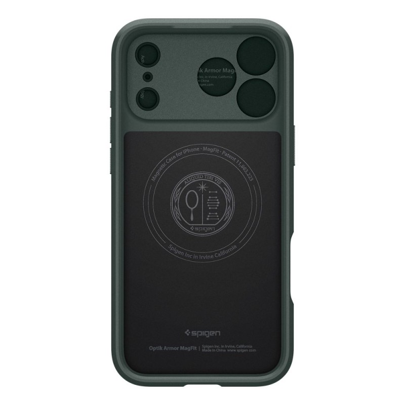 SPIGEN OPTIK ARMOR MAGSAFE iPhone 17 Pro ABYSS GREEN (ACS09954) - 8800283310832-ACS09954