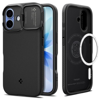 Spigen Optik Armor Mag Magsafe Case за iPhone 17 Black