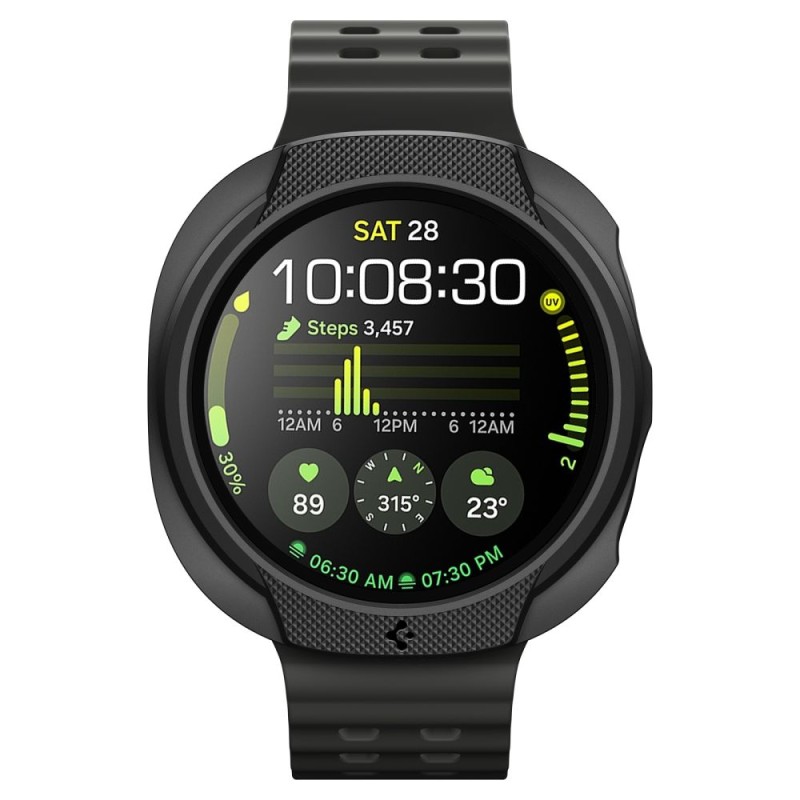 SPIGEN Liquid Air за Samsung Galaxy Watch 8 (40 мм) – матово черно - SPIGEN Liquid Air за Samsung Galaxy Watch 8 (40 мм) – матово черно - 8800283311341-ACS09840