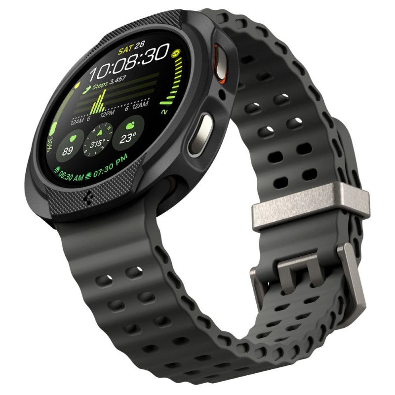 SPIGEN Liquid Air за Samsung Galaxy Watch 8 (40 мм) – матово черно - SPIGEN Liquid Air за Samsung Galaxy Watch 8 (40 мм) – матово черно - 8800283311341-ACS09840