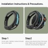 Spigen Liquid Air кейс за Samsung Galaxy Watch 8 Classic (46 mm) – матово черно - 8800283311358-ACS09841