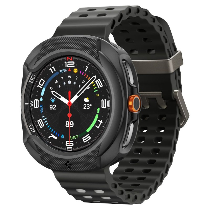 Spigen Liquid Air кейс за Samsung Galaxy Watch 8 Classic (46 mm) – матово черно - 8800283311358-ACS09841