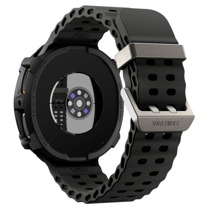 Spigen Rugged Armor за Samsung Galaxy Watch 8 (40 mm) Matte Black - Spigen Rugged Armor за Samsung Galaxy Watch 8 (40 mm) Matte Black - 8800283311365-ACS10004
