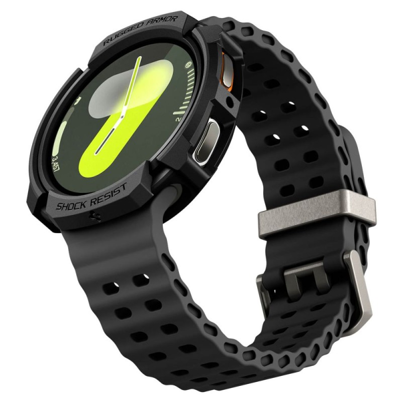 Spigen Rugged Armor за Samsung Galaxy Watch 8 (40 mm) Matte Black - Spigen Rugged Armor за Samsung Galaxy Watch 8 (40 mm) Matte Black - 8800283311365-ACS10004