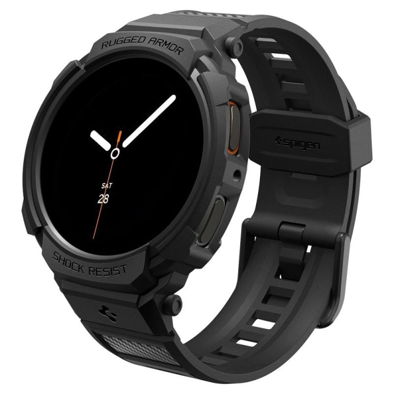 Spigen Rugged Armor Pro за Samsung Galaxy Watch 8 (40 мм) – matte black - Spigen Rugged Armor Pro за Samsung Galaxy Watch 8 (40 мм) – matte black - 8800283311372-ACS10005