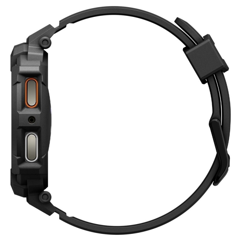 Spigen Rugged Armor Pro за Samsung Galaxy Watch 8 (44 мм) – Матово черно - 8800283311396-ACS10007