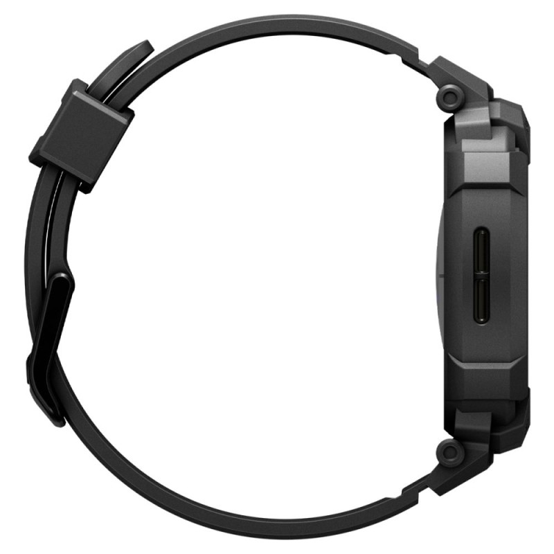 Spigen Rugged Armor Pro за Samsung Galaxy Watch 8 (44 мм) – Матово черно - 8800283311396-ACS10007