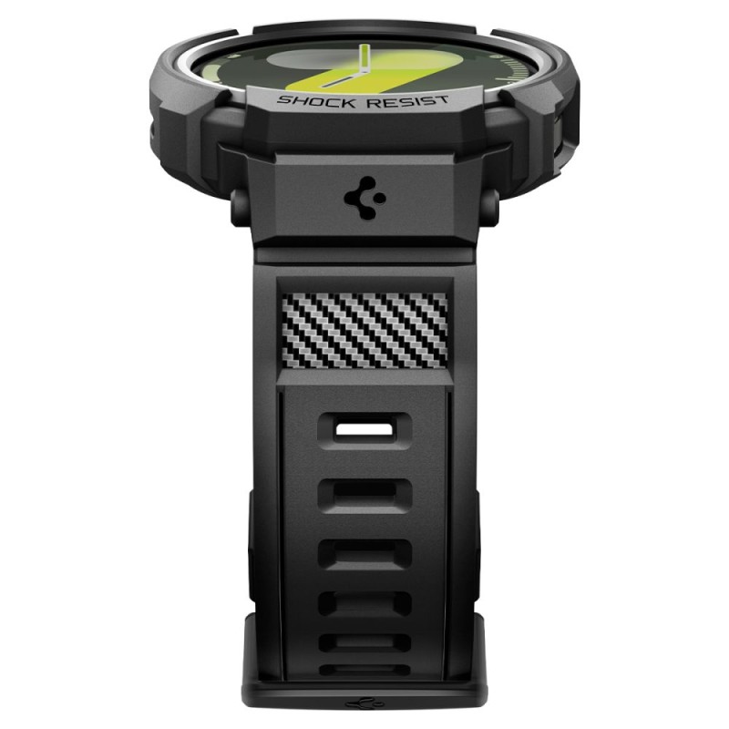 Spigen Rugged Armor Pro за Samsung Galaxy Watch 8 (44 мм) – Матово черно - 8800283311396-ACS10007