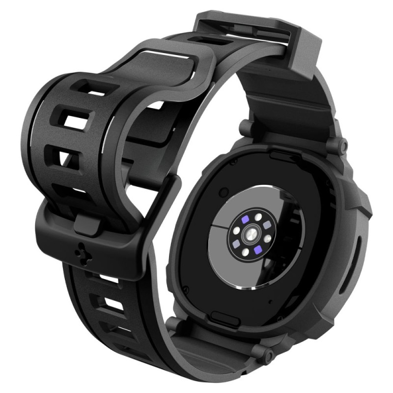 Spigen Rugged Armor Pro за Samsung Galaxy Watch 8 (44 мм) – Матово черно - 8800283311396-ACS10007