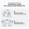 SPIGEN Liquid Crystal калъф за Apple AirPods Pro 3 Crystal Clear - SPIGEN Liquid Crystal калъф за Apple AirPods Pro 3 Crystal Clear - 8800283311518-ACS10019
