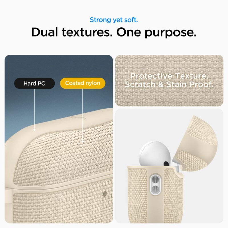 Spigen Urban Fit за Apple AirPods Pro 3 (Dune Beige) - 8800283311525-ACS10020