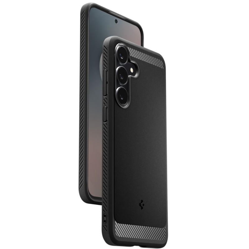 SPIGEN RUGGED ARMOR за Galaxy S25 FE (Matte Black) - SPIGEN RUGGED ARMOR за Galaxy S25 FE (Matte Black) - 8800283311570-ACS10025