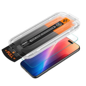 Spigen Glas.tR „EZ Fit Pro AC” закалено стъкло за iPhone 16 Pro Max / 17 Pro Max (Clear) Spigen Glas.tR „EZ Fit Pro AC” закалено стъкло за iPhone 16 Pro Max / 17 Pro Max (Clear)