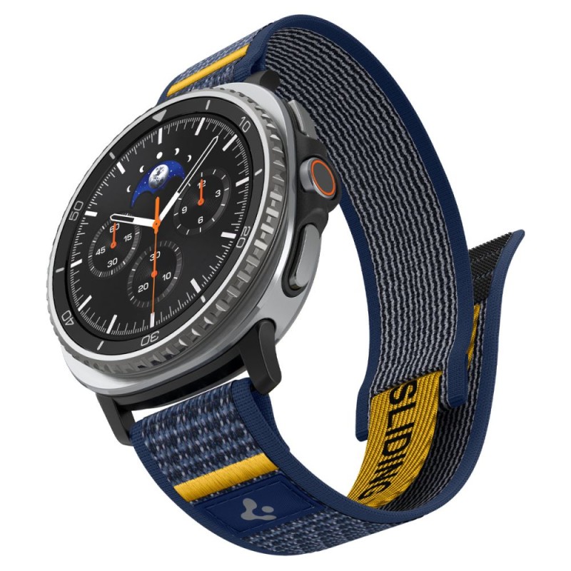 Spigen Athlex Air ремъчна каишка за Samsung Galaxy Watch 8 / Classic (40 / 44 / 46 мм) Active Navy - Spigen Athlex Air ремъчна каишка за Samsung Galaxy Watch 8 / Classic (40 / 44 / 46 мм) Active Navy - 8800283312478-AMP10114