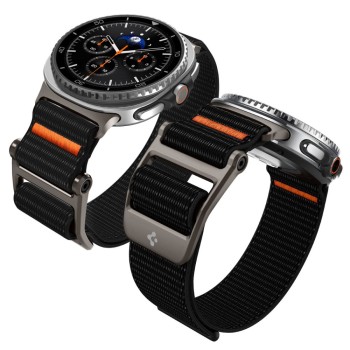 SPIGEN DuraPro Flex каишка за Samsung Galaxy Watch 8 / Classic (40 / 44 / 46 мм) Black