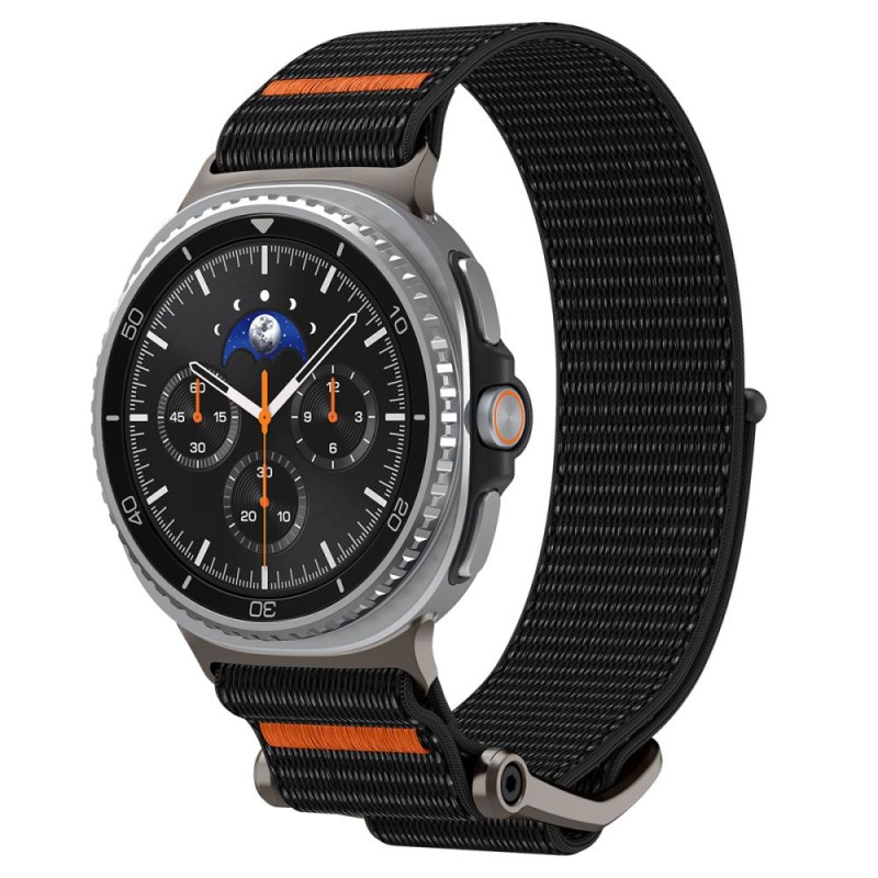 SPIGEN DuraPro Flex каишка за Samsung Galaxy Watch 8 / Classic (40 / 44 / 46 мм) Black - SPIGEN DuraPro Flex каишка за Samsung Galaxy Watch 8 / Classic (40 / 44 / 46 мм) Black - 8800283312492-AMP10116