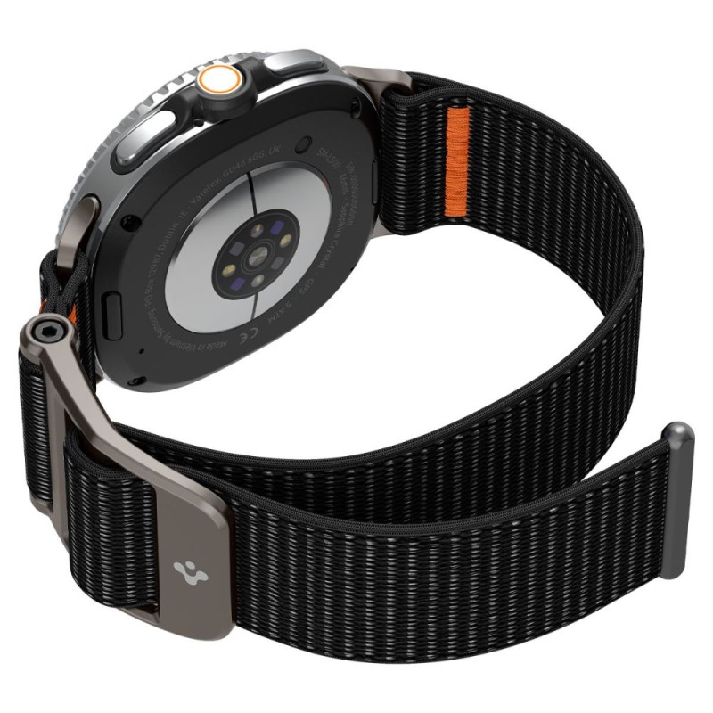 SPIGEN DuraPro Flex каишка за Samsung Galaxy Watch 8 / Classic (40 / 44 / 46 мм) Black - SPIGEN DuraPro Flex каишка за Samsung Galaxy Watch 8 / Classic (40 / 44 / 46 мм) Black - 8800283312492-AMP10116