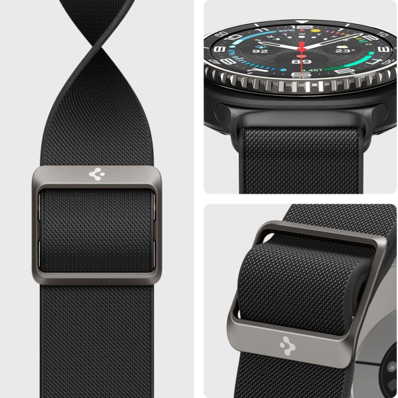 SPIGEN LITE FIT за Samsung Galaxy Watch 8 / Classic (40 / 44 / 46 мм) BLACK - SPIGEN LITE FIT за Samsung Galaxy Watch 8 / Classic (40 / 44 / 46 мм) BLACK - 8800283312508-AMP10117