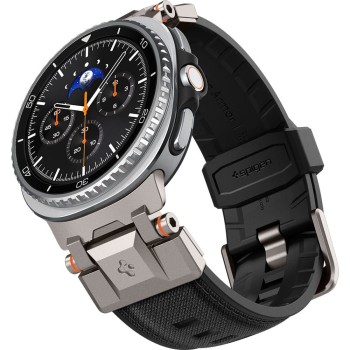 Spigen DuraPro Armor каишка за Samsung Galaxy Watch 8 / 9 / Classic (40 / 44 / 46 mm) черна