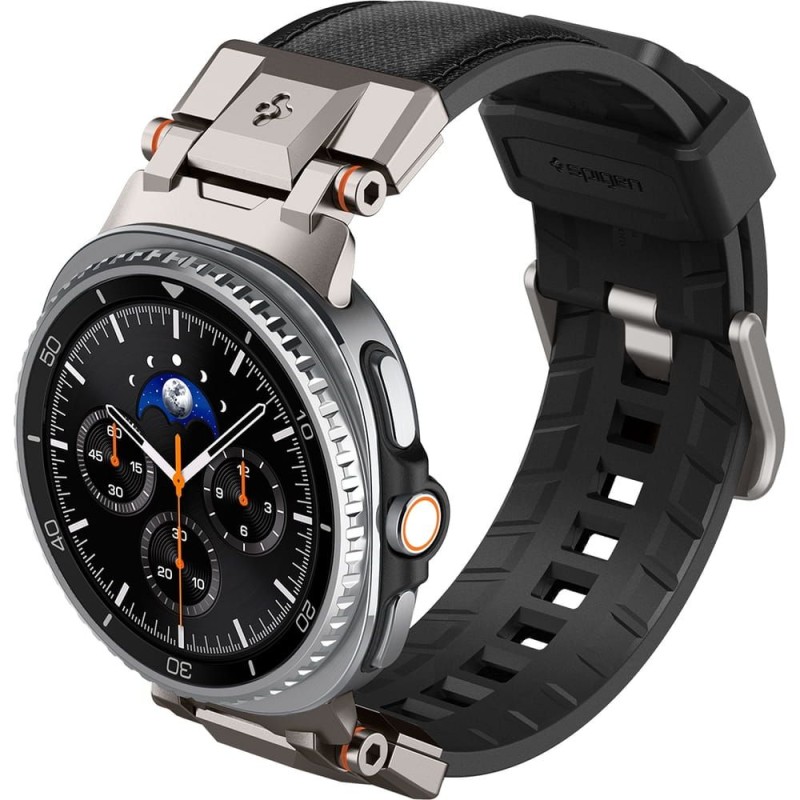Spigen DuraPro Armor каишка за Samsung Galaxy Watch 8 / 9 / Classic (40 / 44 / 46 mm) черна Spigen DuraPro Armor каишка за Samsung Galaxy Watch 8 / 9 / Classic (40 / 44 / 46 mm) черна