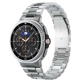 Spigen Modern Fit Band за Samsung Galaxy Watch 8 / Watch 9 / Classic (40 / 44 / 46 мм) Silver