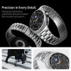 Spigen Modern Fit Band за Samsung Galaxy Watch 8 / Watch 9 / Classic (40 / 44 / 46 мм) Silver - 8800283312539-AMP10120