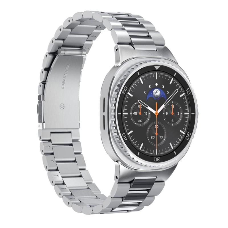 Spigen Modern Fit Band за Samsung Galaxy Watch 8 / Watch 9 / Classic (40 / 44 / 46 мм) Silver - 8800283312539-AMP10120