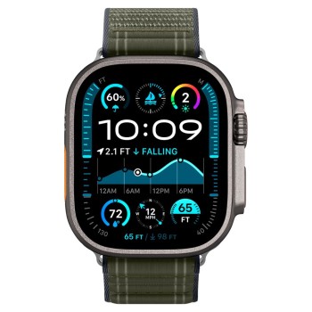 Spigen WBF0 каишка за Apple Watch 8/9/10/11/SE/Ultra (44/45/46/49 мм) зелена Spigen WBF0 каишка за Apple Watch 8/9/10/11/SE/Ultra (44/45/46/49 мм) зелена