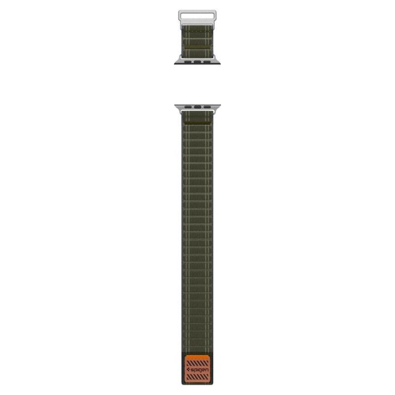Spigen WBF0 каишка за Apple Watch 8/9/10/11/SE/Ultra (44/45/46/49 мм) зелена - 8800283312768-AMP10142
